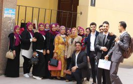 بدأت فاعليات إمتحانات مشروع التخرج للفرقة الرابعة بقسم الجغرافيا ونظم المعلومات الجغرافية