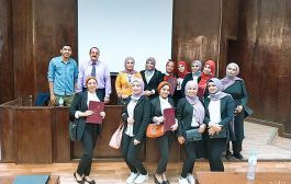 الانتهاء من فاعليات مناقشة مشروع التخرج لطلاب الفرقة الرابعة شعبة الخرائط والمساحة العام الدراسى 2019 / 2020 يوم الأربعاء 22 / 7 / 2020