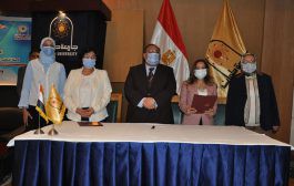 بالصور فعاليات حفل توقيع وتسليم عقود المشروعات البحثية الممولة من قبل صندوق البحث العلمي جامعة حلوان
